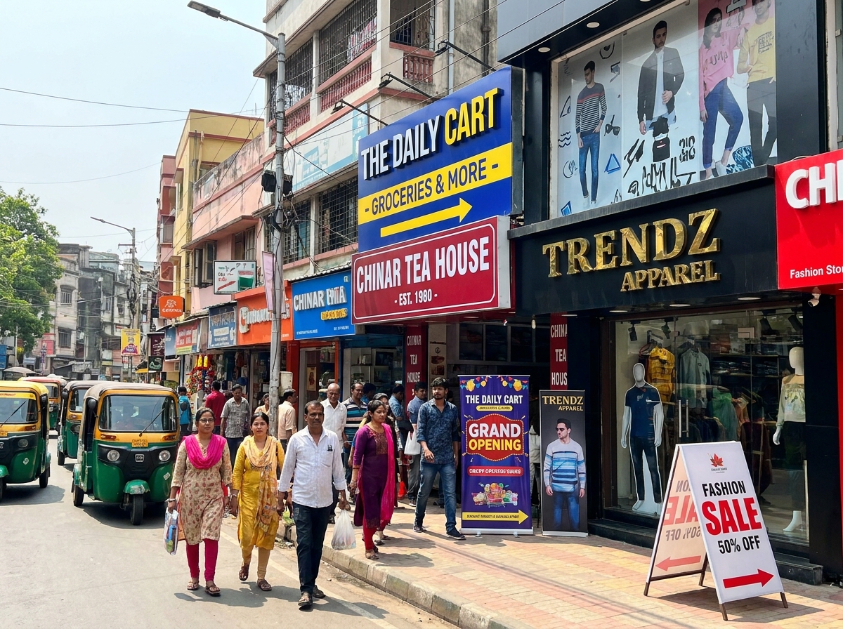 Professional printing services in Chinar Park, Kolkata — signage, banners, corporate branding and stationery by Printpeek