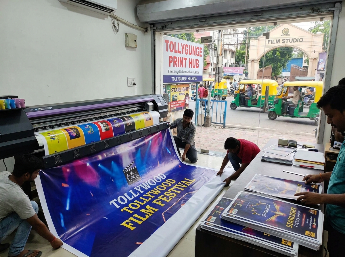 Professional printing services in Tollygunge, Kolkata — signage, banners, corporate branding and stationery by Printpeek