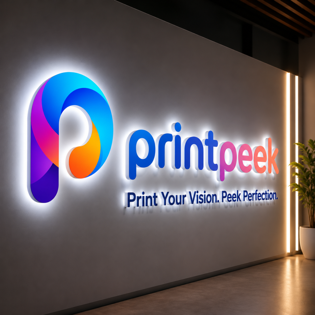 glow sign board