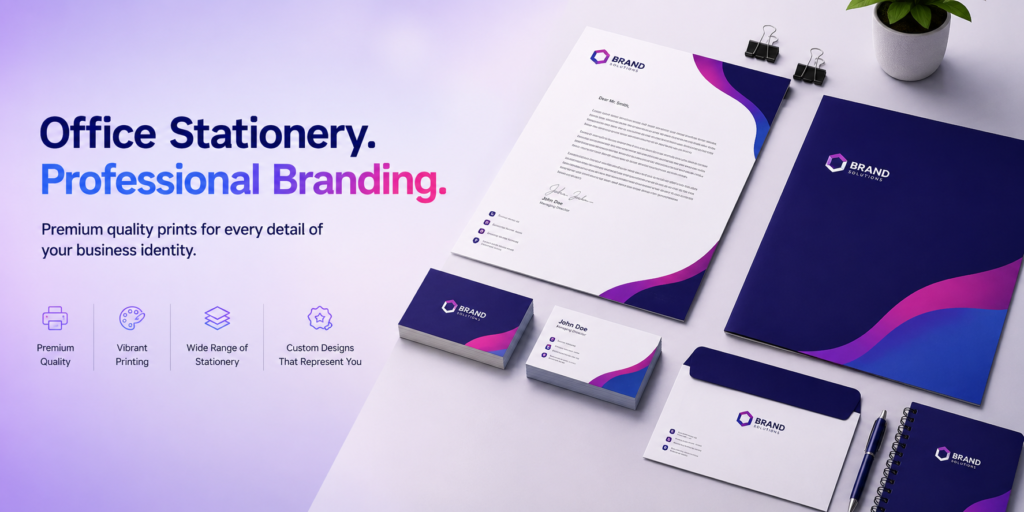 Office stationery image